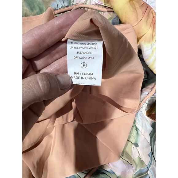 Marie Oliver Dress M Mila Malachite NWT Fall Bold Psychedelic Boho Hippie - Picture 11 of 16